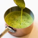 Parsley sauce & oil 1 Parsley sauce & oil