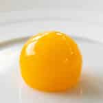 Passionfruit & white chocolate egg dessert 1 Passionfruit & white chocolate egg dessert