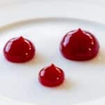 Raspberry gel 1 Raspberry gel