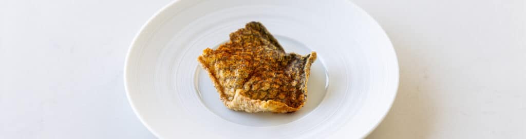 crispy fish skin recept