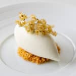 Elderflower ice cream 1 Elderflower ice cream