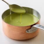 Wild garlic focaccia with a cod sauce 4 Wild garlic focaccia with a cod sauce