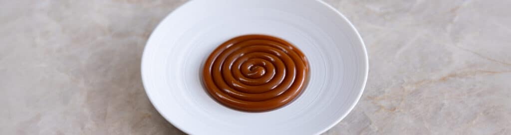 Salted cardamom caramel