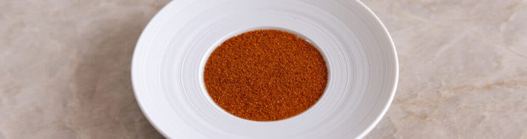 Lobster and marigold powder