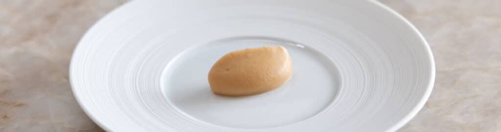 Miso celeriac cream
