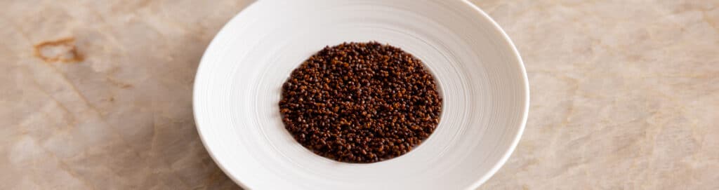 Baked coarse mustard