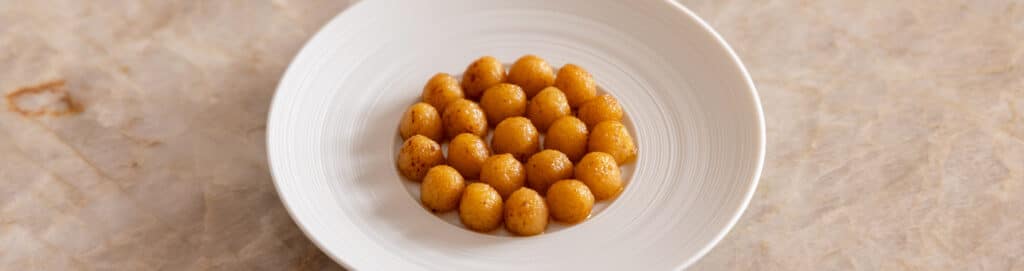Beurre noisette cooked apples