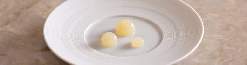 Fresh pear gel