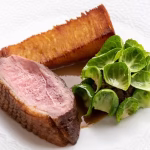 Honey glazed duck breast with the best potato ever! 1 Honey glazed duck breast with the best potato ever!
