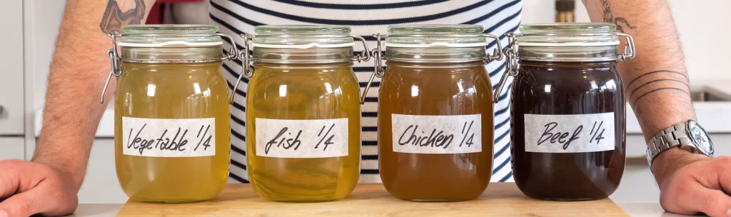 How to make the four basic stocks or broths every chef uses