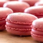 Raspberry macarons 1 Raspberry macarons