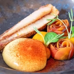 Red mullet with a bouillabaisse and carrot 1 Red mullet with a bouillabaisse and carrot