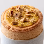 Savory scallop soufflé 1 Savory scallop soufflé