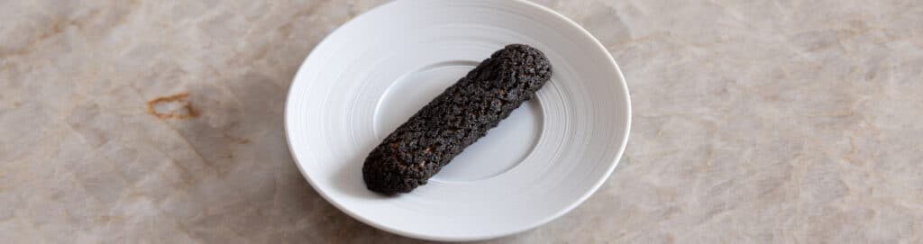 Sunflower seed carrot eclairs