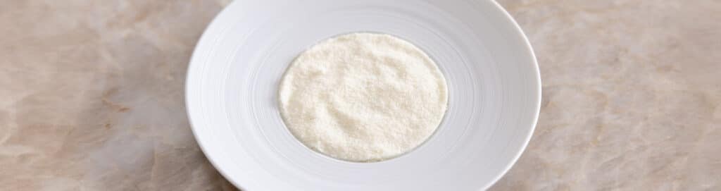 White chocolate powder
