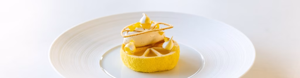 Amalfi lemon vanilla dessert