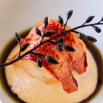 Butter poached lobster dish 1 Butter poached lobster dish