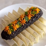 Carrot & sunflower seed eclairs 2 Carrot & sunflower seed eclairs