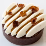 Chocolate & hazelnut praline tartelette
