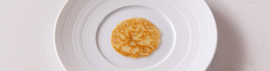 Duck skin crisp