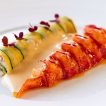 Lobster & zucchini dish 1 Lobster & zucchini dish