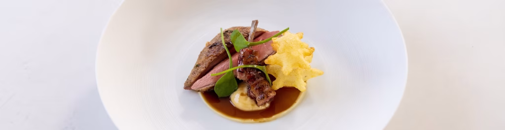 Perfect pigeon dish