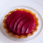 Poached peaches & muscovado tartelettes 1 Poached peaches & muscovado tartelettes