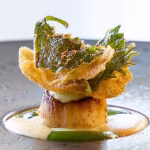 Scallops & leek dish 1 Scallops & leek dishÂ