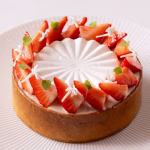Strawberry & Lilac tart