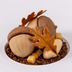 Toasted white chocolate & mandarin dessert 1 Toasted white chocolate & mandarin dessert