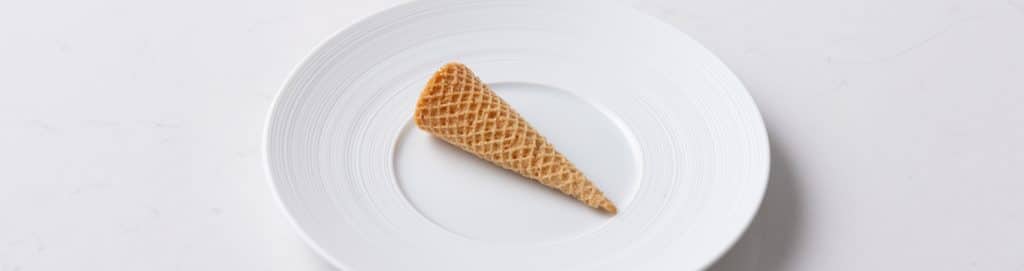 Vanilla cone