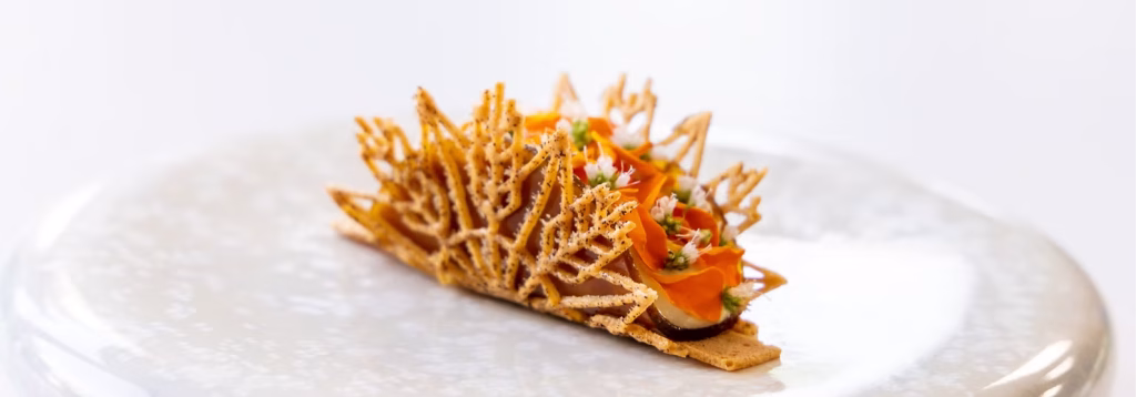 crab taco bite