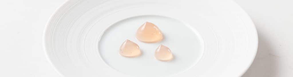 Peach gel