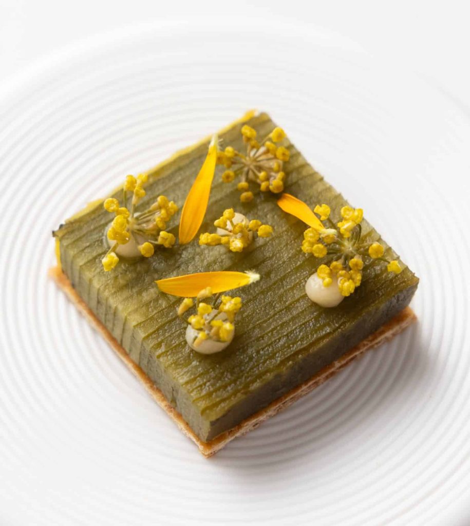 Butternut Squash & Nasturtium Amuse