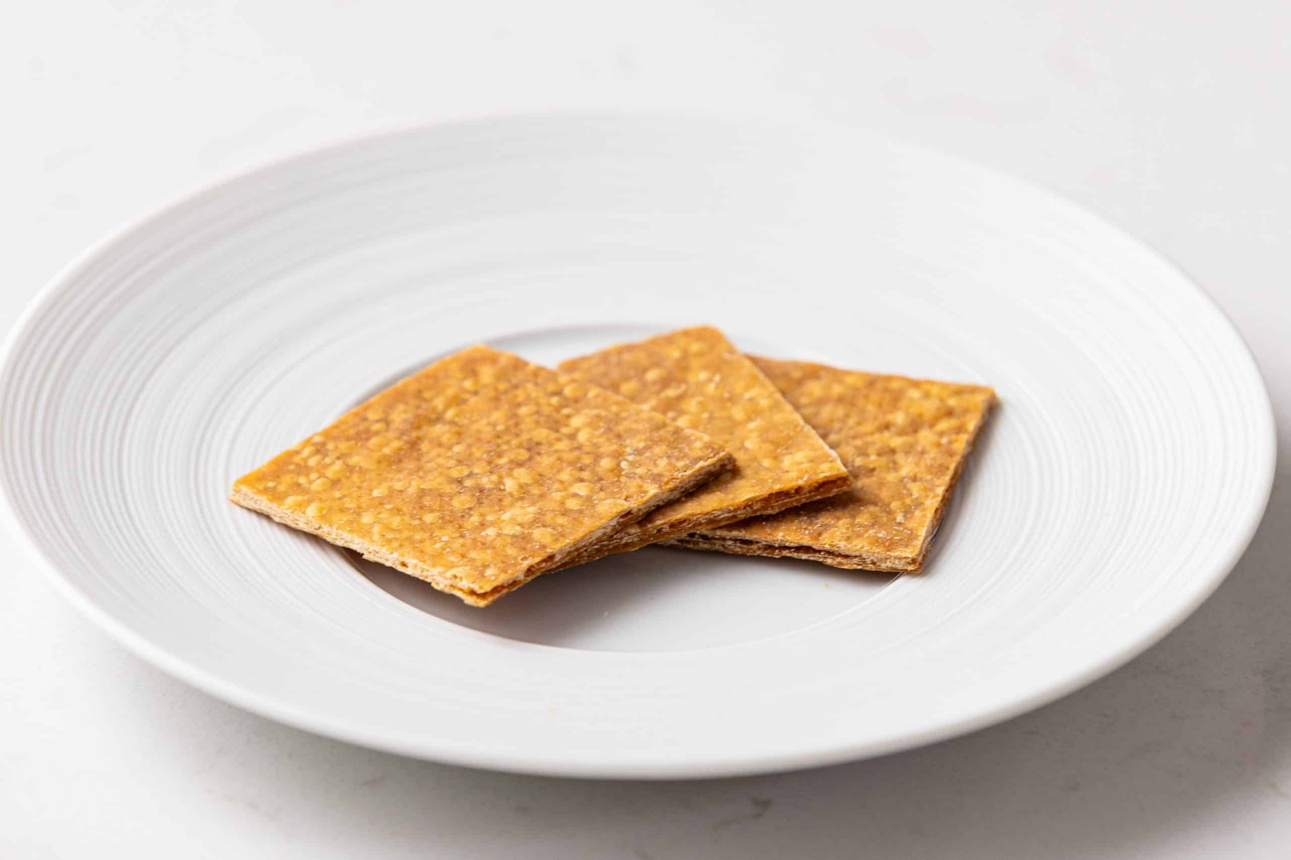 Butternut squash cracker / tartelette dough