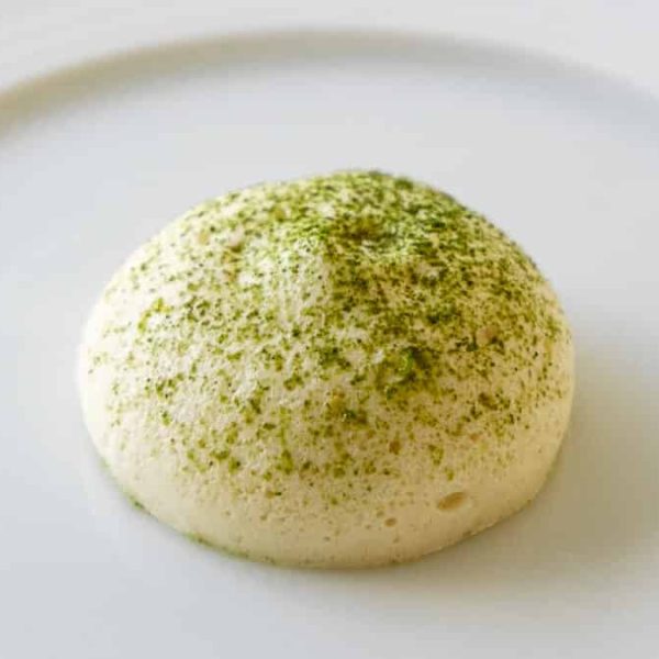 Savory ponzu meringues