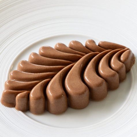 Dark chocolate mousse