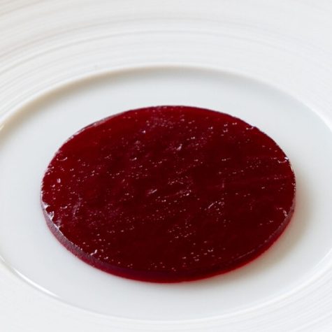 Blackberry pate de fruit