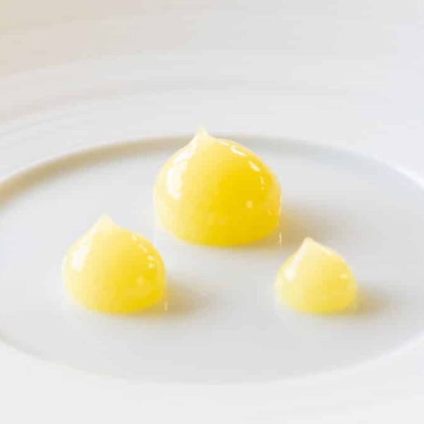 Sweet lemon gel