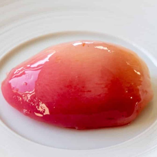Poached peaches