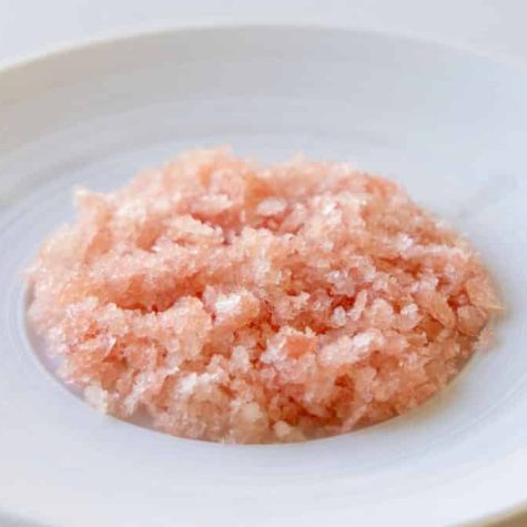 Tomato & star anise granite