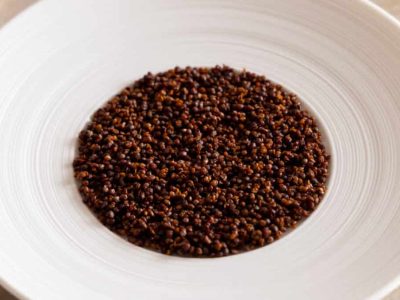 Baked coarse mustard