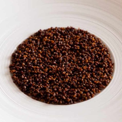 Baked coarse mustard