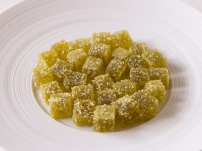 Basil pate de fruit