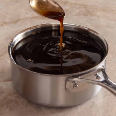 Beef & bay leaf broth