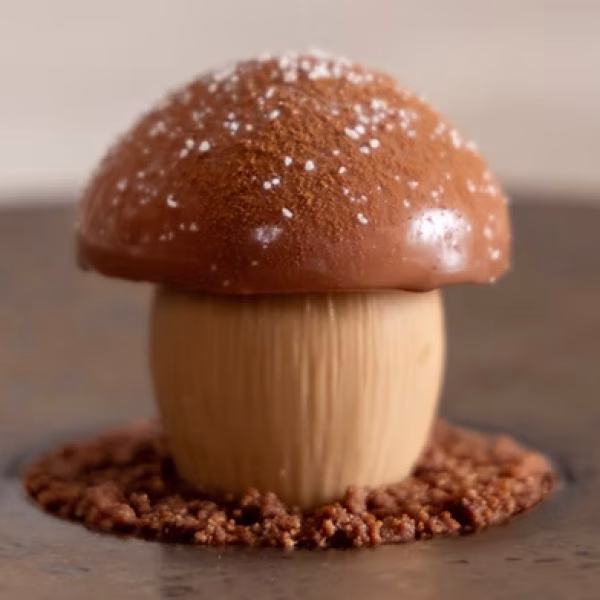 Chestnut & quince dessert