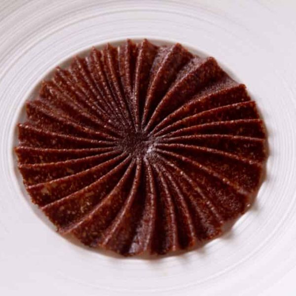 Chocolate opaline crisp