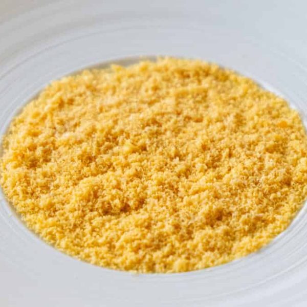 Cured mushroom egg yolks