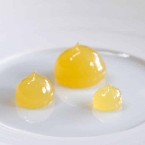 Elderflower and honey gel