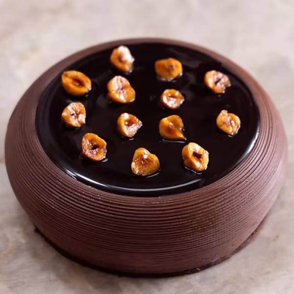 Fig & chocolate tart
